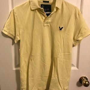 men’s American eagle polo
